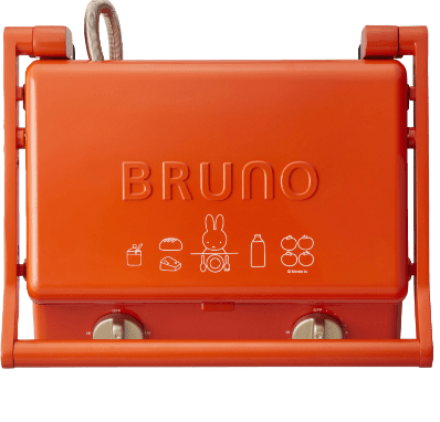 Miffy Bruno コラボレーションキッチンアイテム コンパクトホットプレートホットプレート グリルサンドメーカー ブルーノ Bruno Idea Online