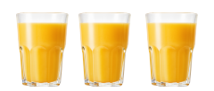 スムージー約3杯